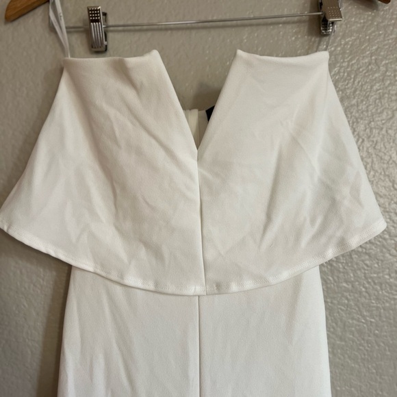 Power of Love White Strapless Jumpsuit - Picture 8 of 8